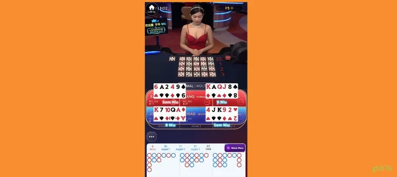 Cassino ao vivo gb876 dealers
